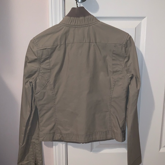 London Jean Khaki Jacket. Size XS - Picture 2 of 3
